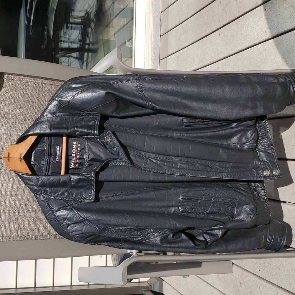 Leather jacket L - Wilson's